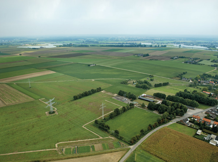 Luchtfoto's gebied